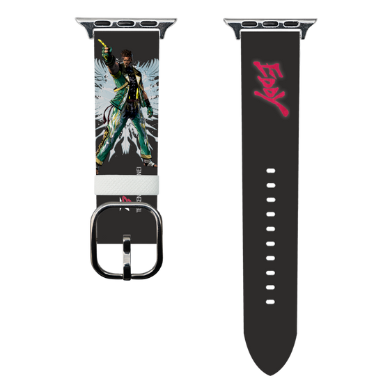 スマートウォッチレザーバンド［ 鉄拳 - エディ・ゴルド ］