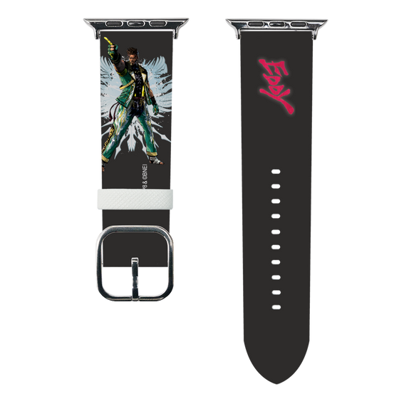 スマートウォッチレザーバンド［ 鉄拳 - エディ・ゴルド ］