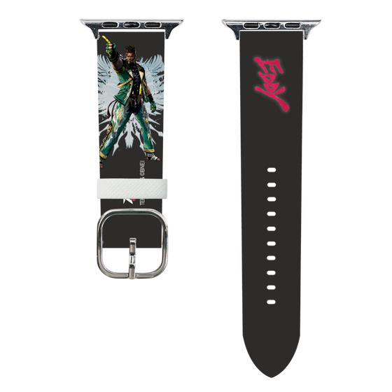 スマートウォッチレザーバンド［ 鉄拳 - エディ・ゴルド ］