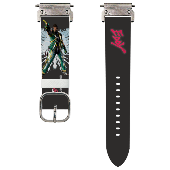 スマートウォッチレザーバンド［ 鉄拳 - エディ・ゴルド ］