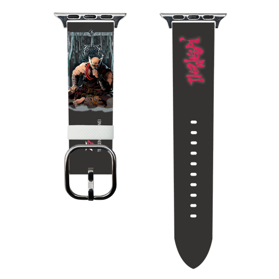 スマートウォッチレザーバンド［ 鉄拳 - 三島 平八 ］