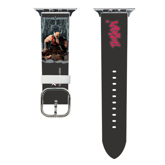 スマートウォッチレザーバンド［ 鉄拳 - 三島 平八 ］