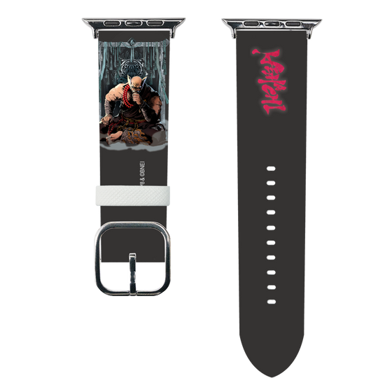 スマートウォッチレザーバンド［ 鉄拳 - 三島 平八 ］
