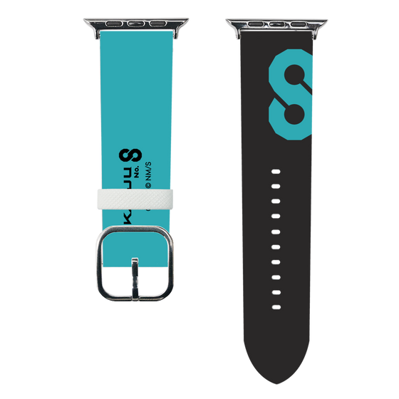 スマートウォッチレザーバンド［ 怪獣8号 - 8アイコン ］