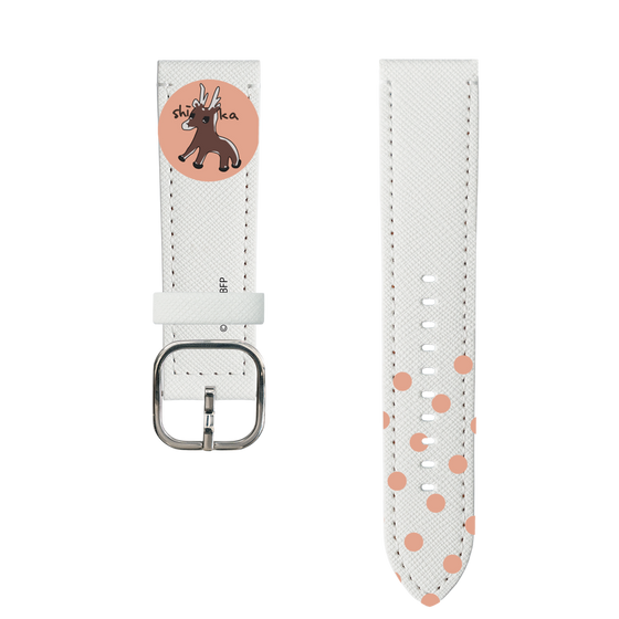 スマートウォッチレザーバンド［ アオのハコ -千夏画伯の鹿 ］