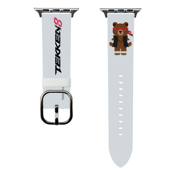 スマートウォッチレザーバンド［ 鉄拳 - ちびキャラ - クマ ］