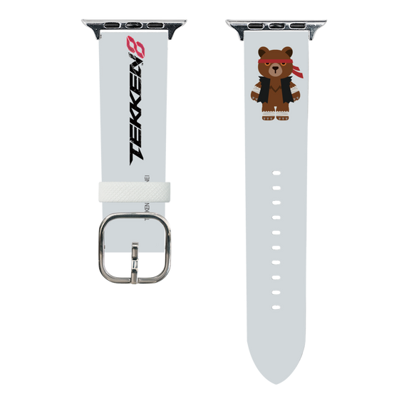 スマートウォッチレザーバンド［ 鉄拳 - ちびキャラ - クマ ］
