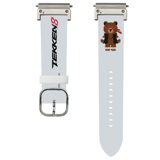 スマートウォッチレザーバンド［ 鉄拳 - ちびキャラ - クマ ］