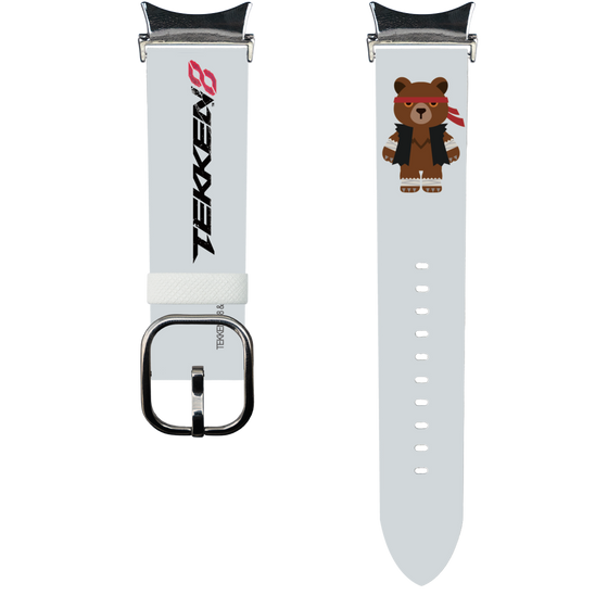 スマートウォッチレザーバンド［ 鉄拳 - ちびキャラ - クマ ］