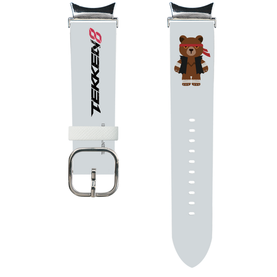 スマートウォッチレザーバンド［ 鉄拳 - ちびキャラ - クマ ］