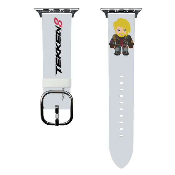 スマートウォッチレザーバンド［ 鉄拳 - ちびキャラ - ポール・フェニックス ］