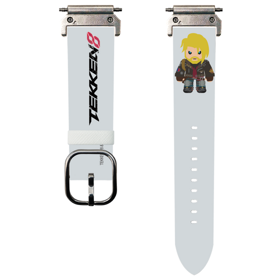 スマートウォッチレザーバンド［ 鉄拳 - ちびキャラ - ポール・フェニックス ］