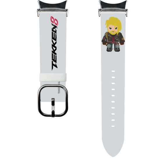 スマートウォッチレザーバンド［ 鉄拳 - ちびキャラ - ポール・フェニックス ］