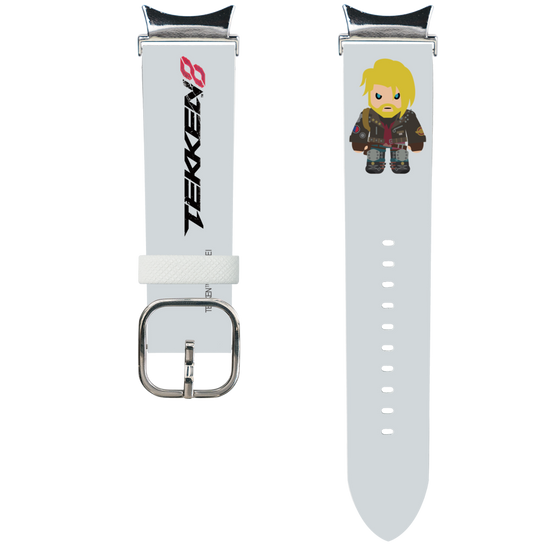 スマートウォッチレザーバンド［ 鉄拳 - ちびキャラ - ポール・フェニックス ］