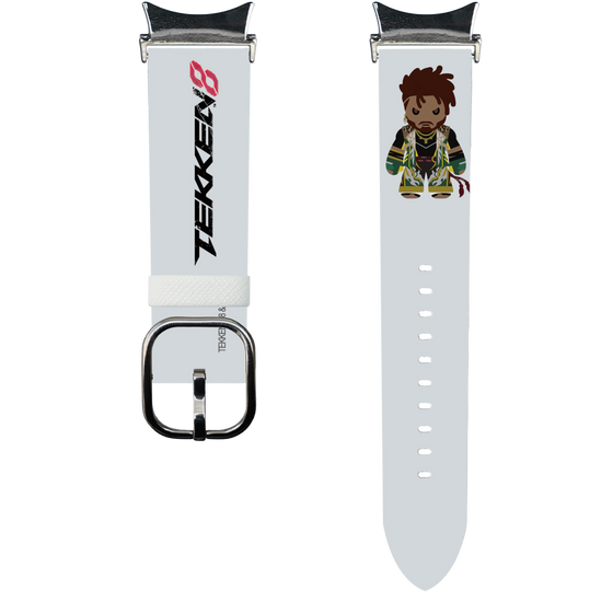 スマートウォッチレザーバンド［ 鉄拳 - ちびキャラ - エディ・ゴルド ］