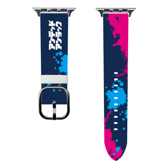 スマートウォッチレザーバンド［ アンデッドアンラック - ロゴ ］