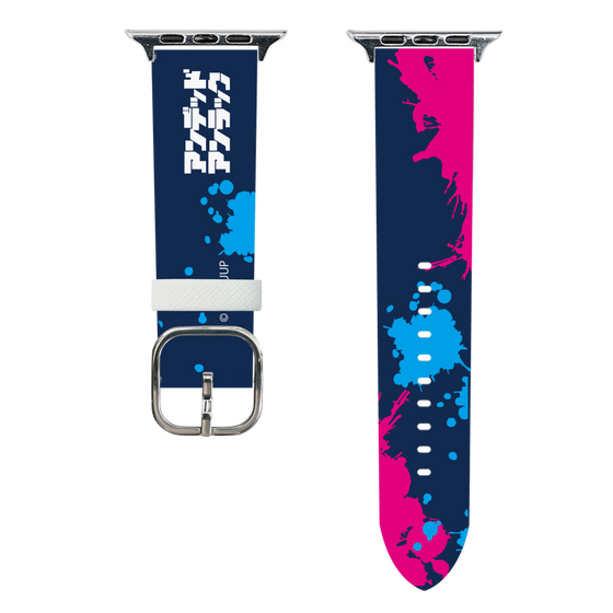 スマートウォッチレザーバンド［ アンデッドアンラック - ロゴ ］