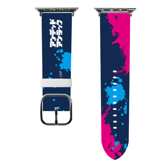 スマートウォッチレザーバンド［ アンデッドアンラック - ロゴ ］