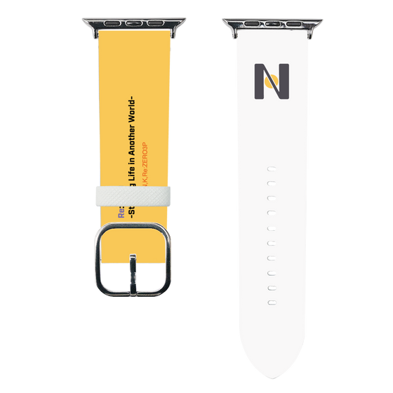 スマートウォッチレザーバンド［ Re:ゼロから始める異世界生活 - ナツキ・スバル - モチーフ ］