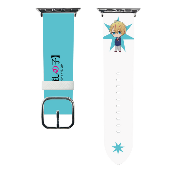 スマートウォッチレザーバンド［ 【推しの子】 - アクア - ミニキャラ ］