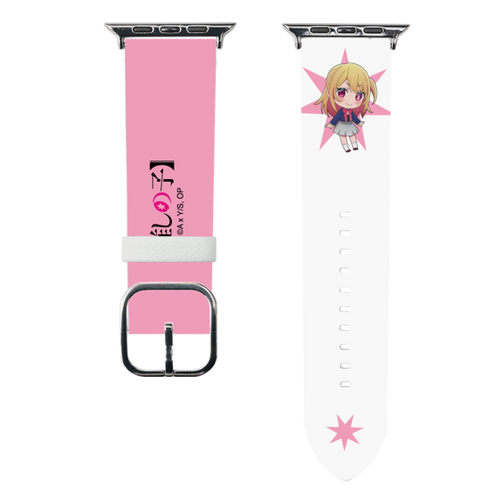 スマートウォッチレザーバンド［ 【推しの子】 - ルビー - ミニキャラ ］