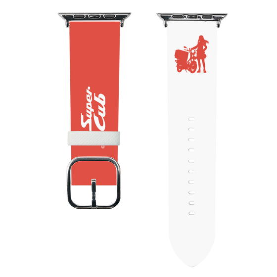 スマートウォッチレザーバンド［ TVアニメ「スーパーカブ」 - シルエット - 礼子 ］