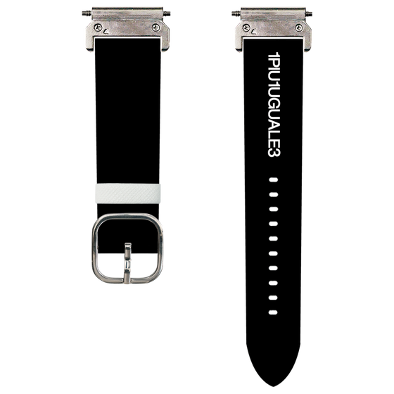 スマートウォッチレザーバンド［ 1PIU1UGUALE3 - ロゴ ］