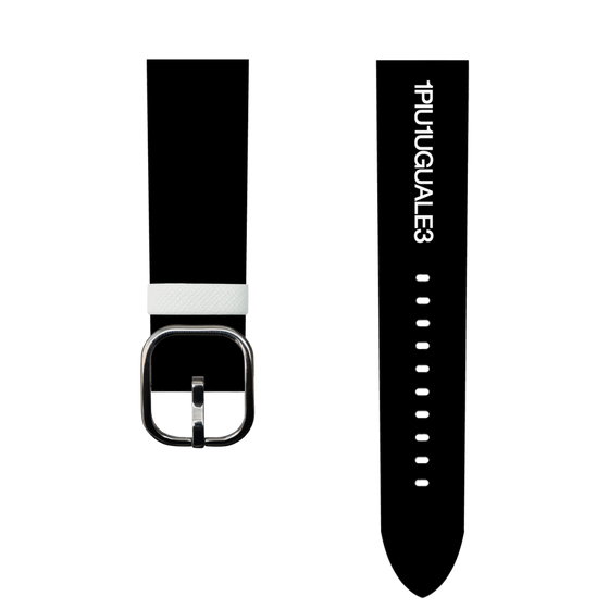 スマートウォッチレザーバンド［ 1PIU1UGUALE3 - ロゴ ］