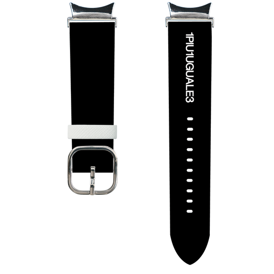 スマートウォッチレザーバンド［ 1PIU1UGUALE3 - ロゴ ］