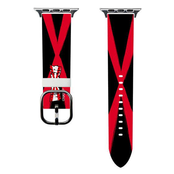 スマートウォッチレザーバンド［ 戦隊大失格 - ロゴ - ブラック ］