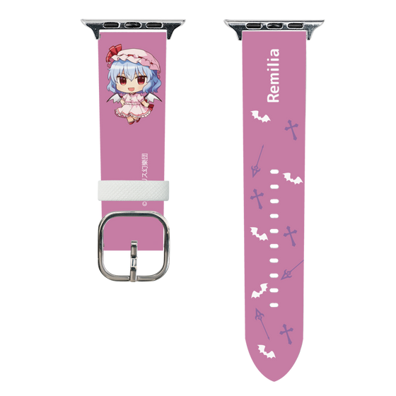 スマートウォッチレザーバンド［ 東方プロジェクト - SDキャラ - レミリア・スカーレット ］