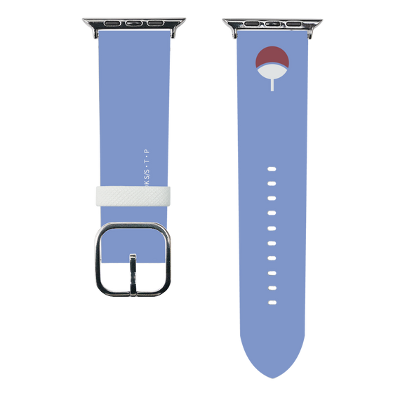 スマートウォッチレザーバンド［ NARUTO -ナルト- 疾風伝 - うちはサスケ - アイコン ］