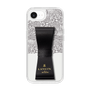 スリムプロテクションケース LANVIN en Bleu - STAND & RING RIBBON Black［ LANVIN en Bleu - Lace - Black ］