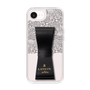 スリムプロテクションケース LANVIN en Bleu - STAND & RING RIBBON Black［ LANVIN en Bleu - Lace - Black ］