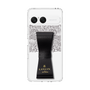 スリムプロテクションケース LANVIN en Bleu - STAND & RING RIBBON Black［ LANVIN en Bleu - Lace - Black ］
