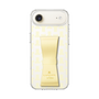 スリムプロテクションケース LANVIN en Bleu - STAND & RING RIBBON Cream Yellow［ LANVIN en Bleu - Monogram - Yellow ］
