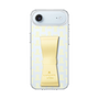 スリムプロテクションケース LANVIN en Bleu - STAND & RING RIBBON Cream Yellow［ LANVIN en Bleu - Monogram - Yellow ］