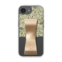 スリムプロテクションケース LANVIN en Bleu - STAND & RING RIBBON Gold［ LANVIN en Bleu - Lace - Yellow ］