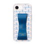 スリムプロテクションケース LANVIN en Bleu - STAND & RING RIBBON Navy［ LANVIN en Bleu - Monogram - Blue ］