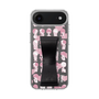 スリムプロテクションケース - STAND & RING RIBBON Black［ 内藤ルネ - RUNE Girl Kids ］