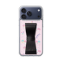 スリムプロテクションケース - STAND & RING RIBBON Black［ リトルツインスターズ - リボン - お出かけ ］