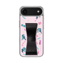 スリムプロテクションケース - STAND & RING RIBBON Black［ 初音ミク - リボン - インストルメント - ピンク ］