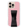 スリムプロテクションケース - STAND & RING RIBBON Black［ ひみつのアッコちゃん - 結晶 ］