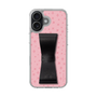 スリムプロテクションケース - STAND & RING RIBBON Black［ ひみつのアッコちゃん - 結晶 ］