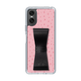 スリムプロテクションケース - STAND & RING RIBBON Black［ ひみつのアッコちゃん - 結晶 ］