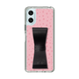 スリムプロテクションケース - STAND & RING RIBBON Black［ ひみつのアッコちゃん - 結晶 ］