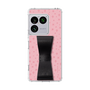 スリムプロテクションケース - STAND & RING RIBBON Black［ ひみつのアッコちゃん - 結晶 ］