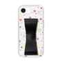 スリムプロテクションケース - STAND & RING RIBBON Black［ シナぷしゅ - もよう ］