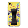 スリムプロテクションケース - STAND & RING RIBBON Black［ キャンディーカリエス - ステッカー ］