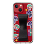 スリムプロテクションケース - STAND & RING RIBBON Black［ キャンディーカリエス - ステッカー ］